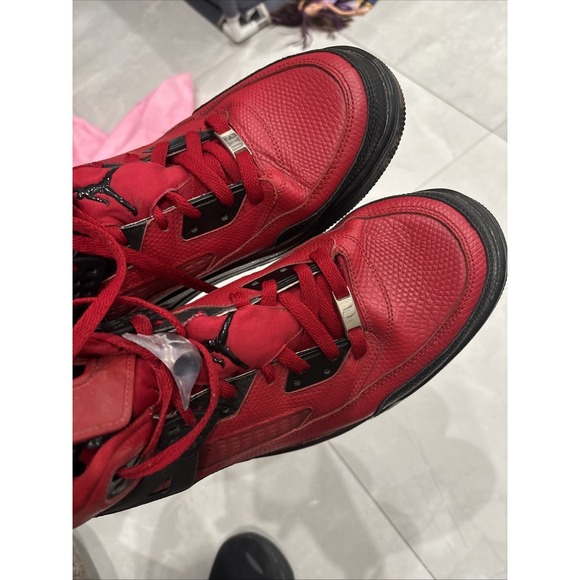 Nikeid Jordan 605236-983 Red 2015 Size 14 - Picture 2 of 9